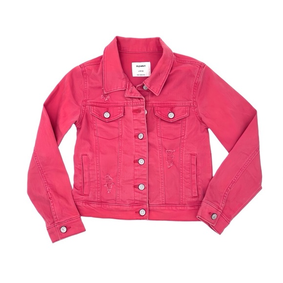 Girls Sz 10/12 Denim Bundle 6 Pc  | Old Navy Jacket, Jessica Simpson, Cat & Jack - Picture 2 of 16